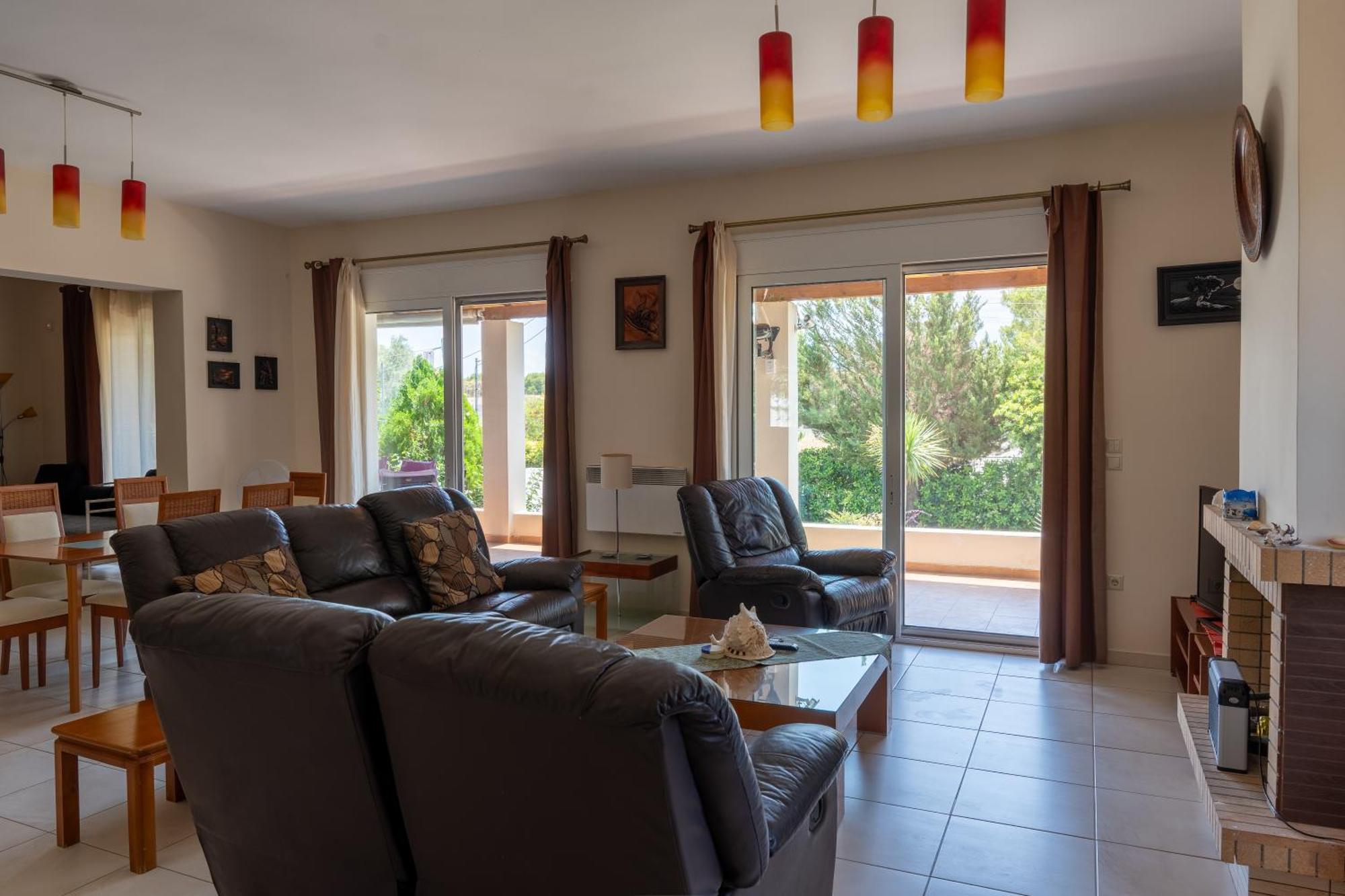 Beautiful Summer Villa In Chalkoutsi Khalkoutsion Экстерьер фото